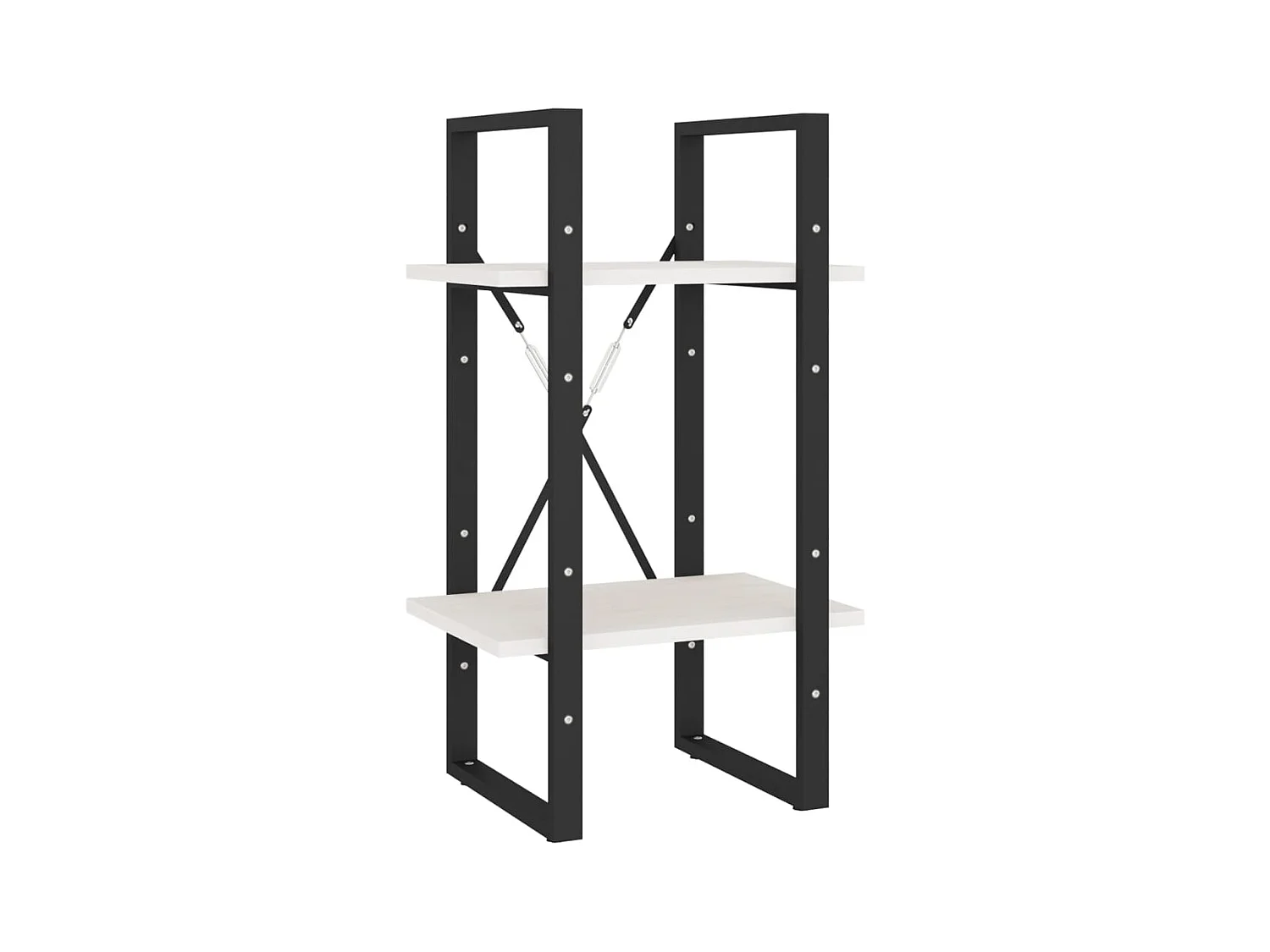 Libreria | Scaffale | Mobile di stoccaggio a 5 Ripiani Bianca 40x30x175 cm in Legno di Pino