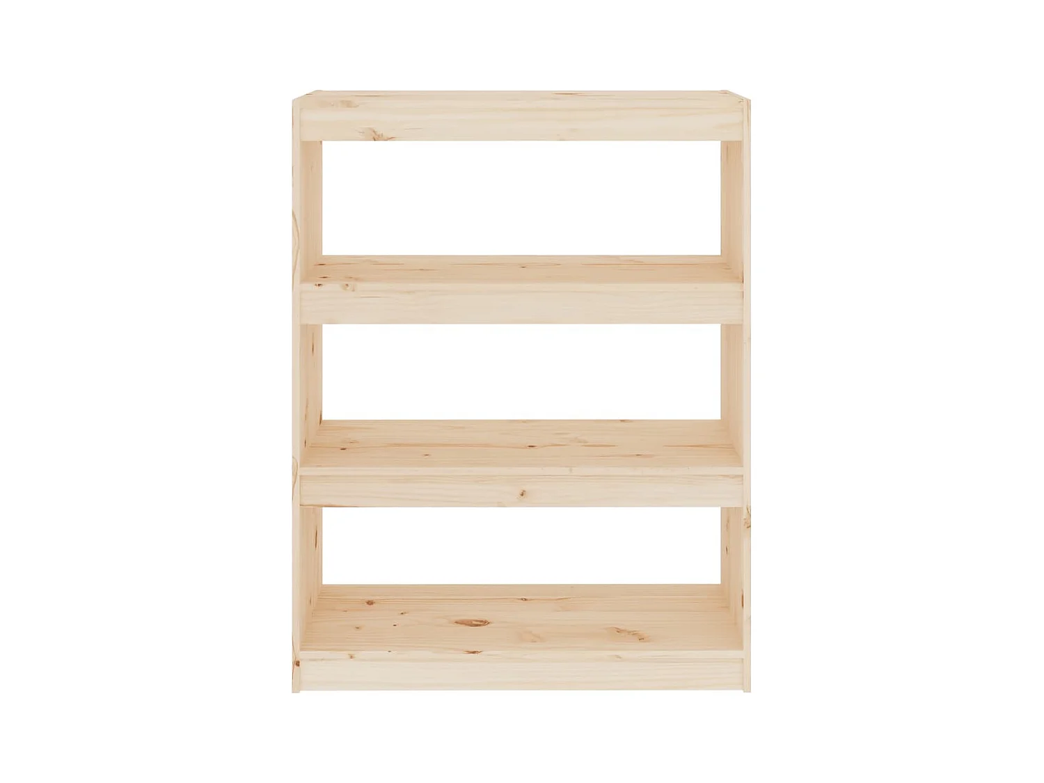 Bibliothèque | Etagère de rangement | Meuble de rangement 80x30x103,5 cm pin massif