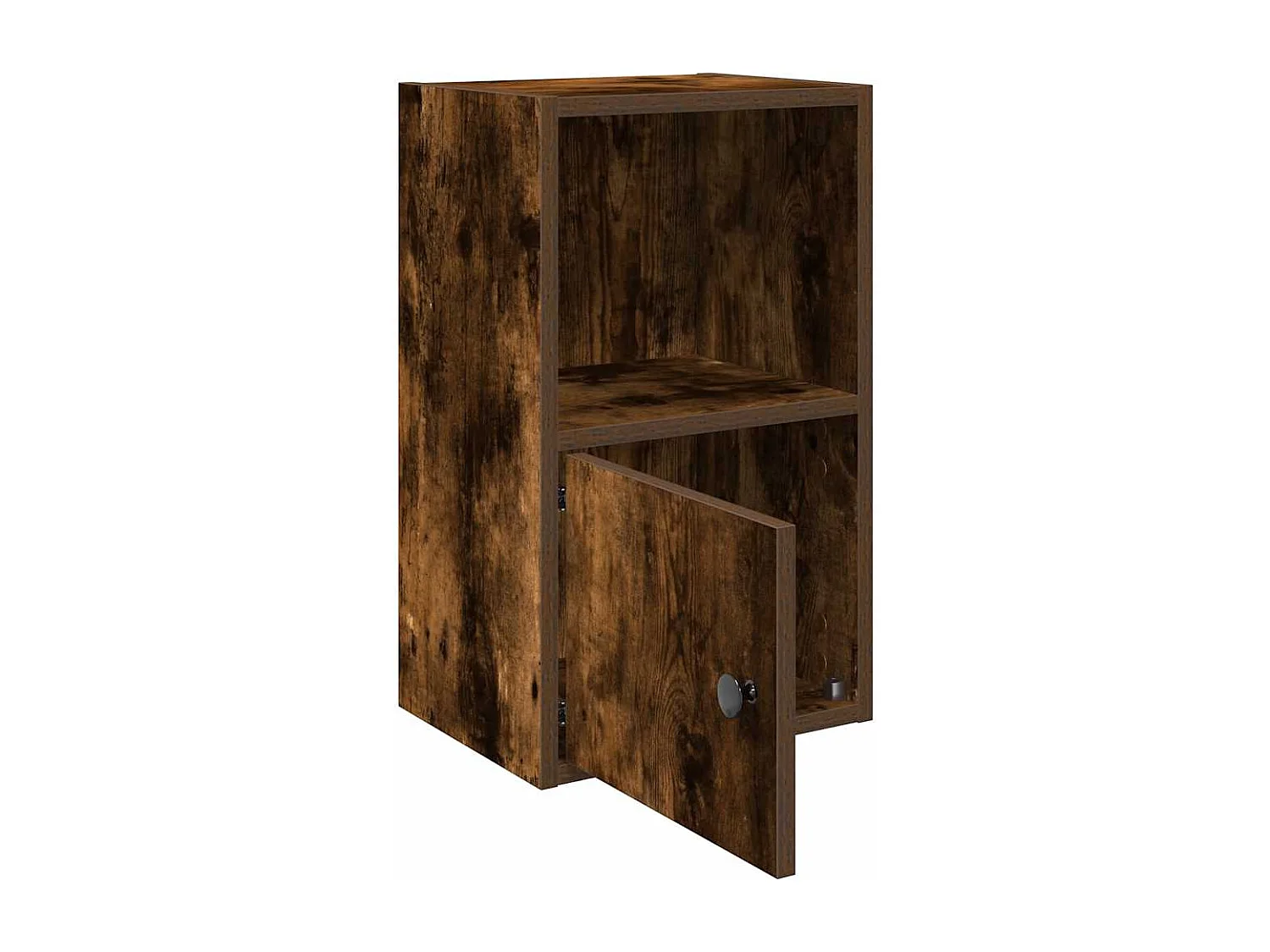 Libreria | Scaffale | Mobile di stoccaggio Rovere Fumo 31x24x52 cm in Legno Multistrato