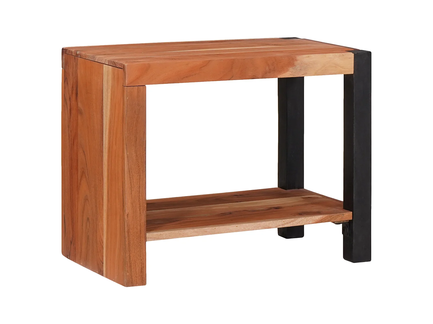 Bibliothèque | Etagère de rangement | Meuble de rangement 50 x 30 x 40 cm Bois d'Acacia Massif