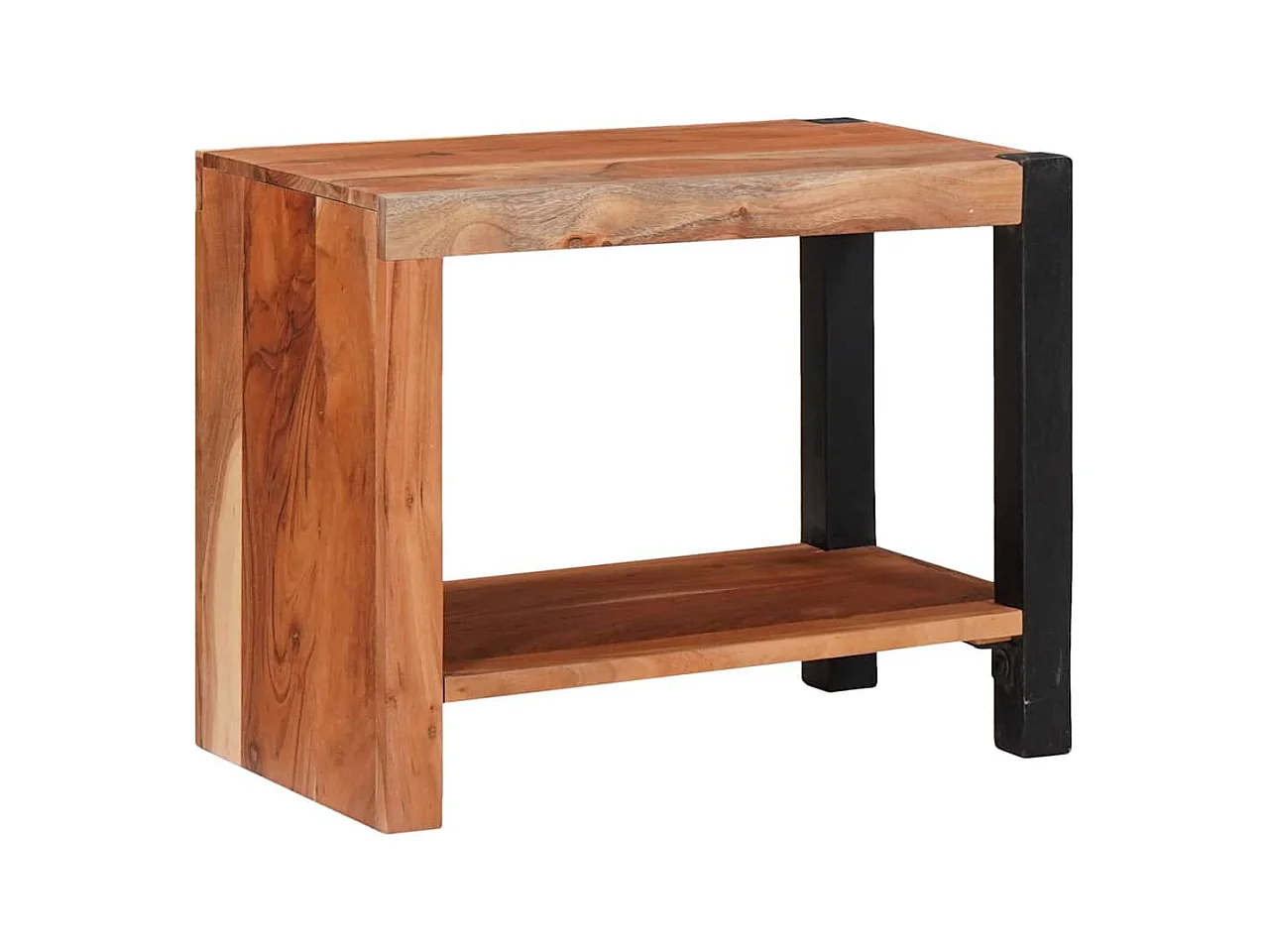 Bibliothèque | Etagère de rangement | Meuble de rangement 50 x 30 x 40 cm Bois d'Acacia Massif