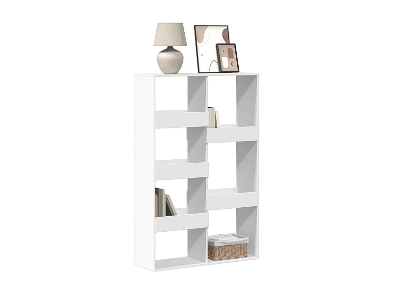 Bibliothèque | Etagère de rangement | Meuble de rangement blanc 100x33x155,5 cm bois d'ingénierie