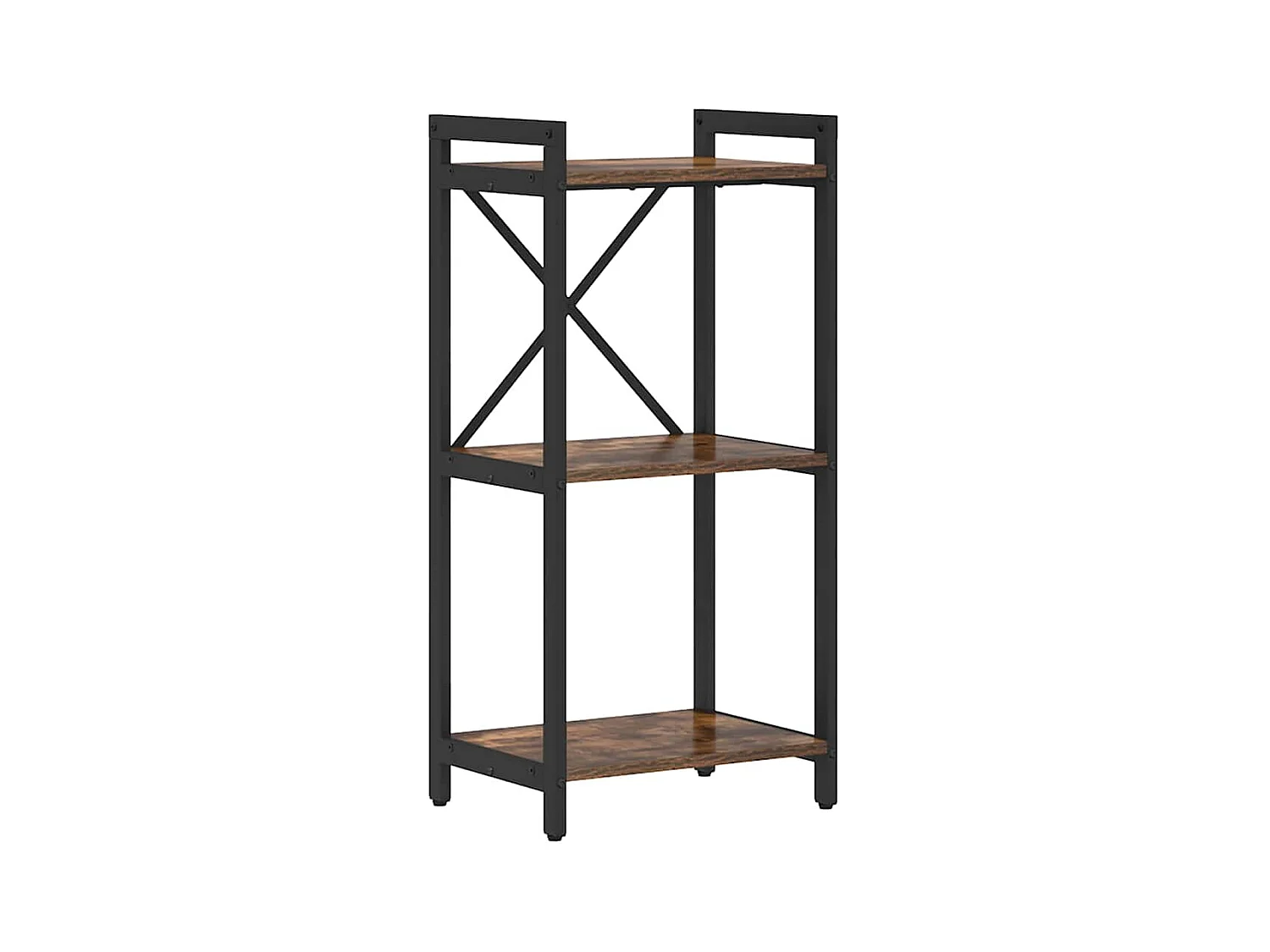 Bibliothèque | Etagère de rangement | Meuble de rangement Chêne fumé 40 x 30 x 83 cm Bois d'ingénierie