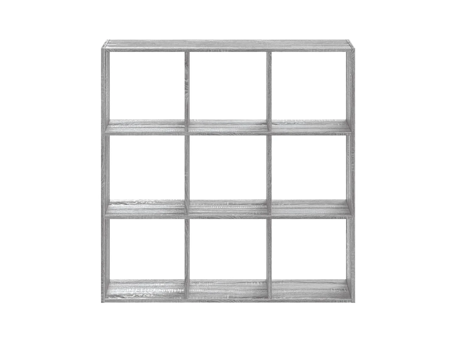 Bibliothèque | Etagère de rangement | Meuble de rangement sonoma gris 102x32x102 cm bois d'ingénierie