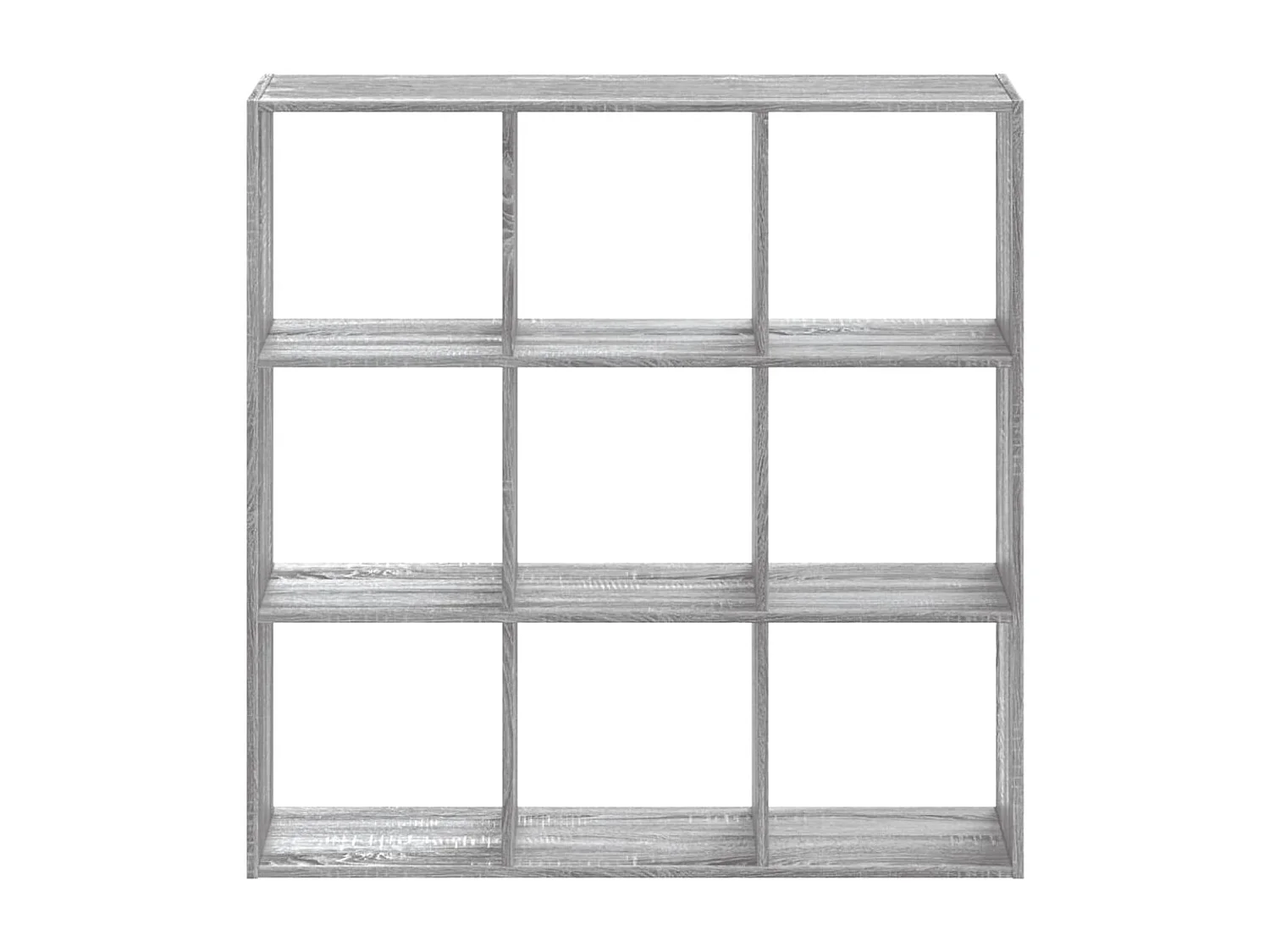 Libreria | Scaffale | Mobile di stoccaggio Grigio Sonoma 102x32x102 cm in Legno Multistrato