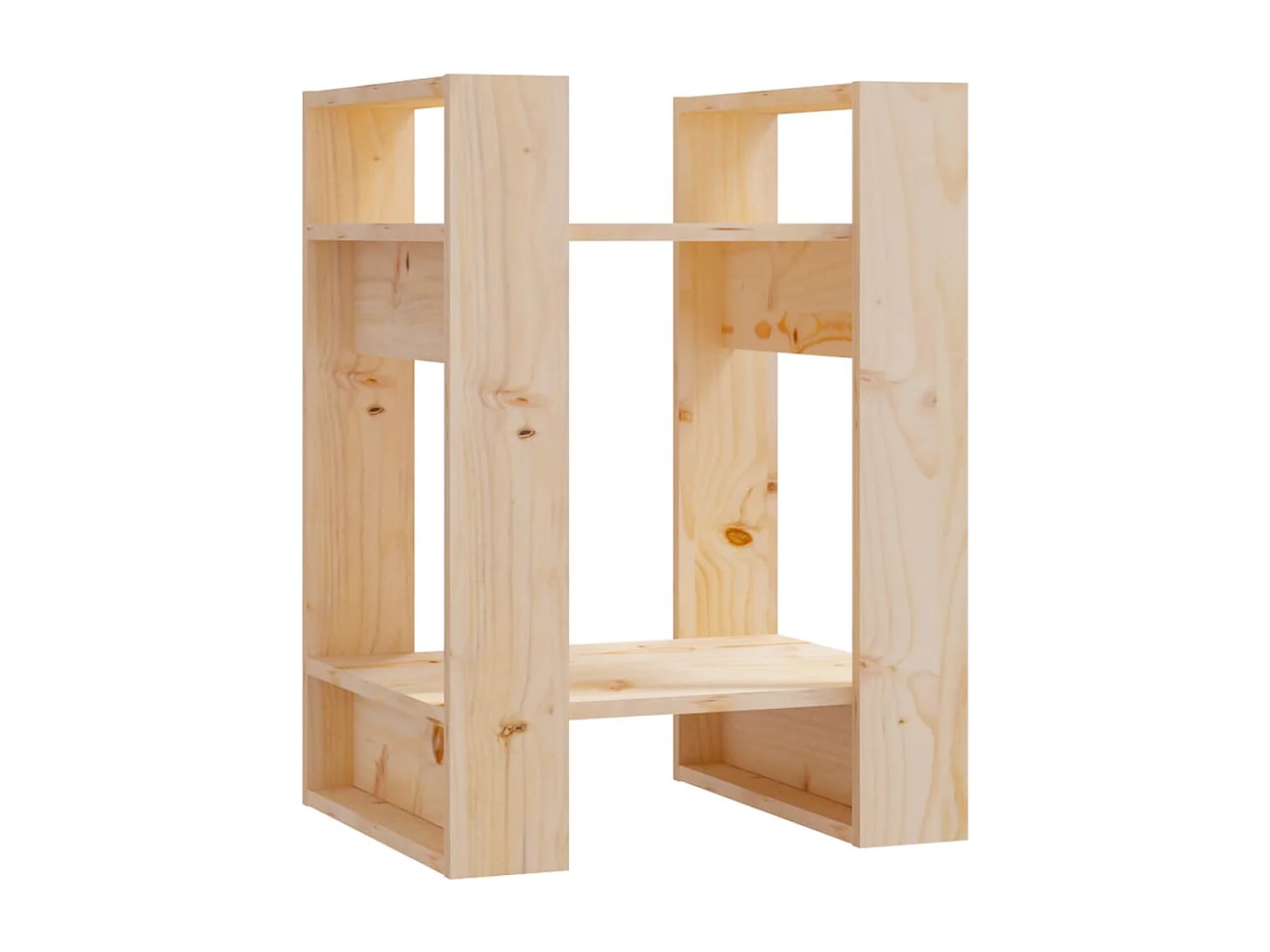 Bibliothèque | Etagère de rangement | Meuble de rangement 41x35x57 cm Pin massif