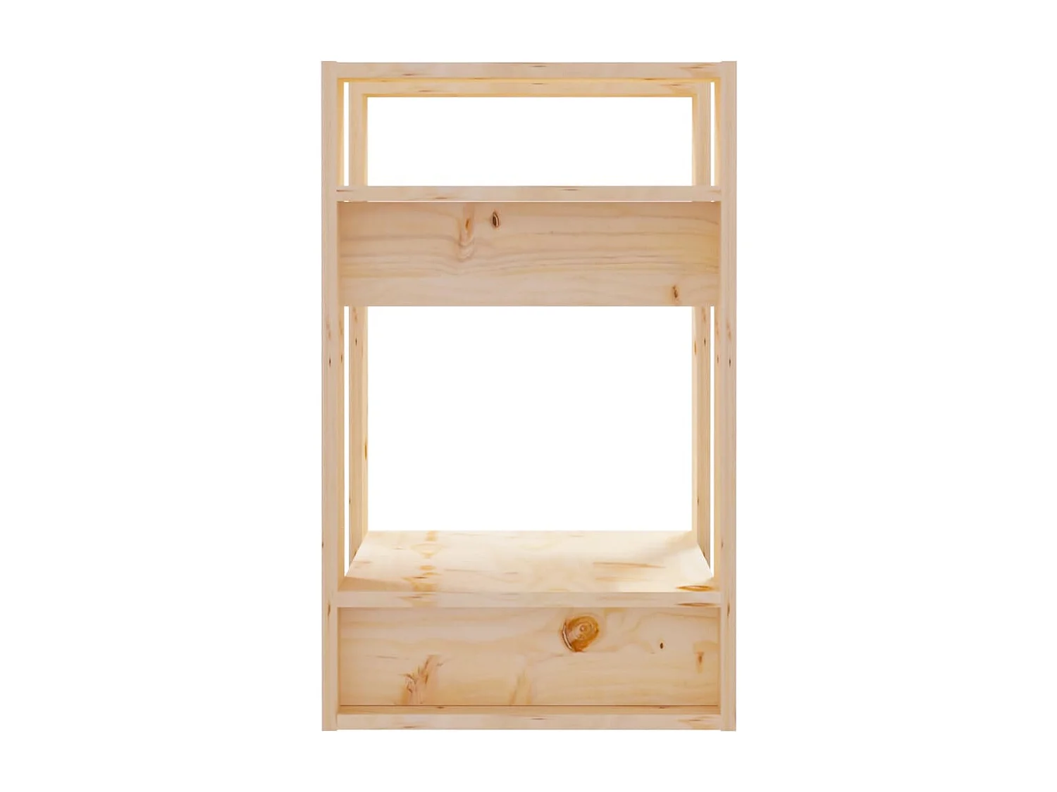 Libreria | Scaffale | Mobile di stoccaggio Divisorio 41x35x57 cm in Legno Massello di Pino