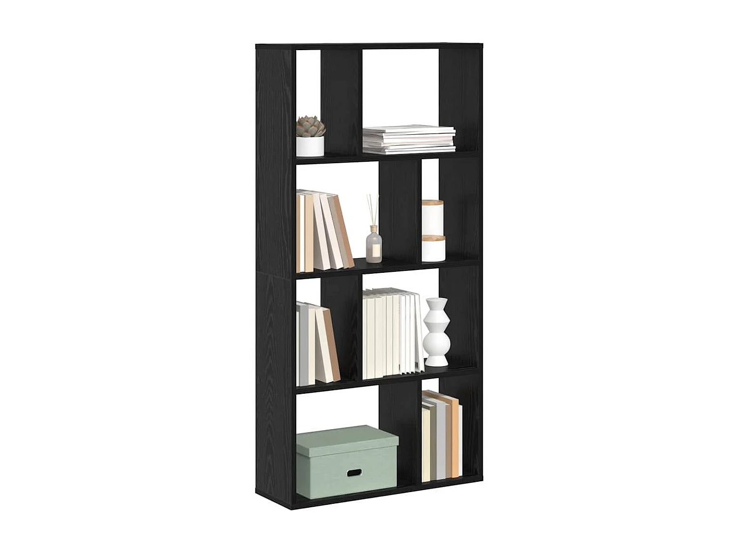 Bibliothèque | Etagère de rangement | Meuble de rangement Chêne Artisan 72x20x120 cm Bois d'Ingénierie