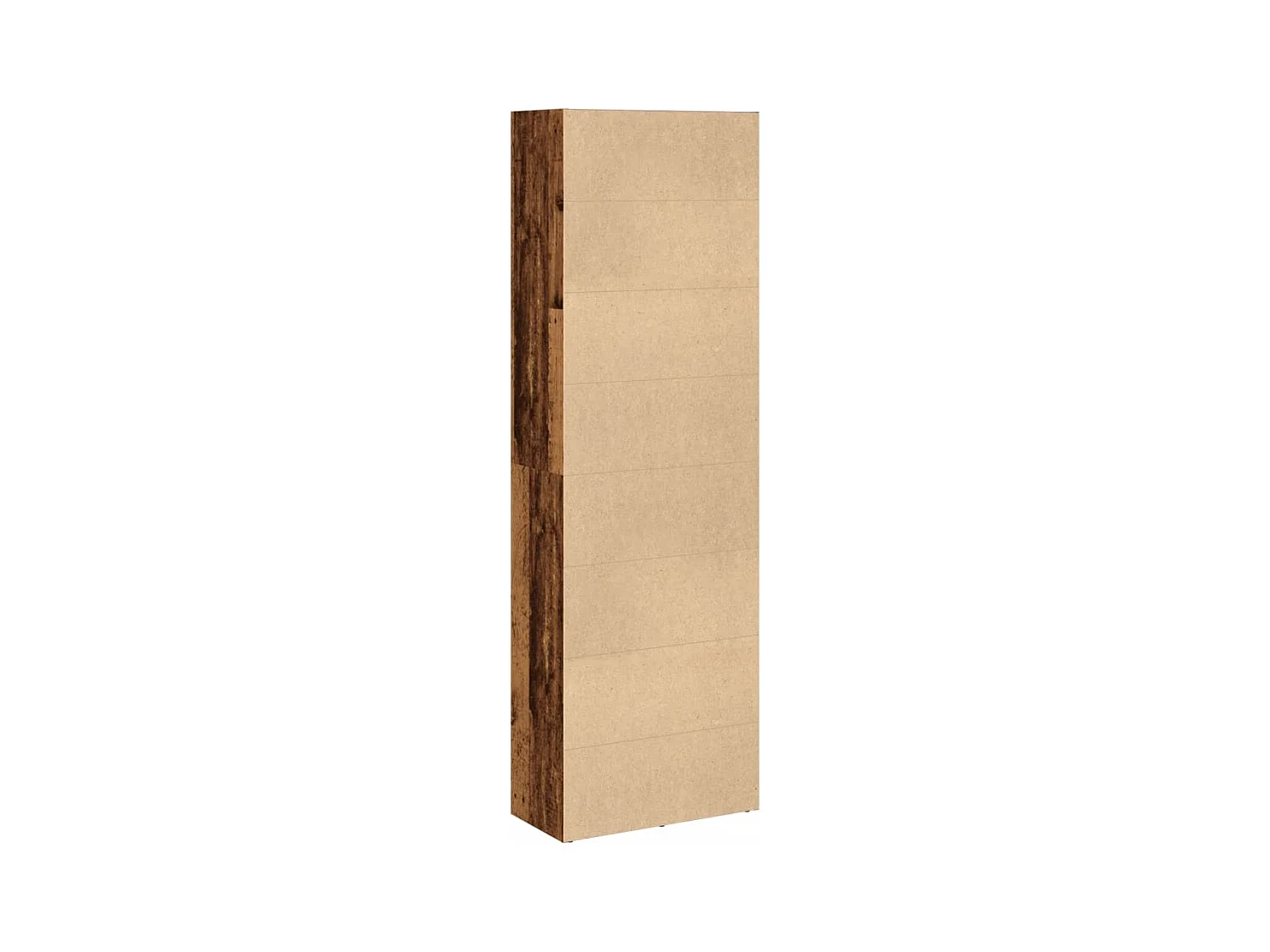 Bibliothèque | Etagère de rangement | Meuble de rangement vieux bois 60x30x189 cm bois d'ingénierie