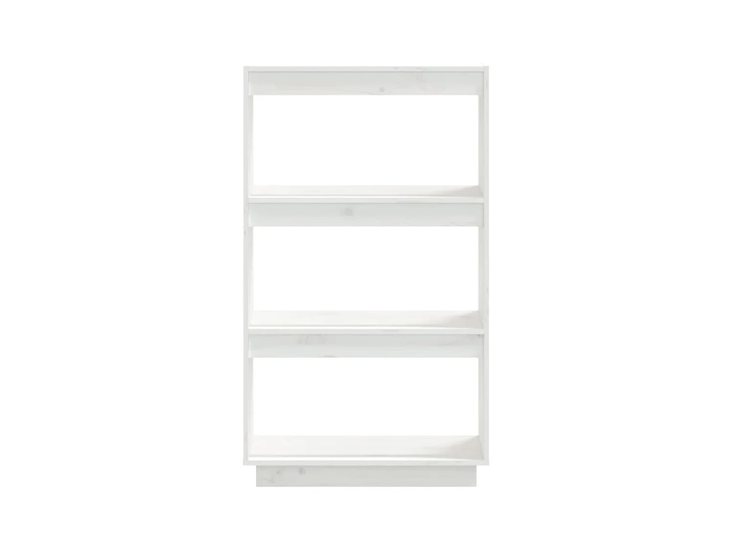 Bibliothèque | Etagère de rangement | Meuble de rangement Blanc 60x35x103 cm Pin massif