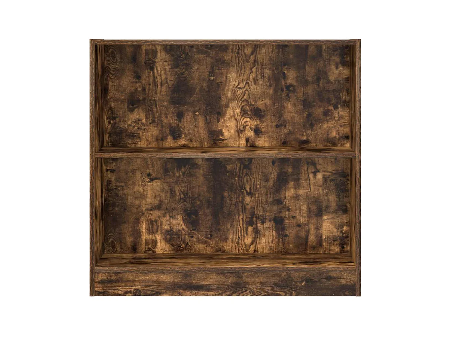 Bibliothèque | Etagère de rangement | Meuble de rangement chêne fumé 80x24x76 cm bois d'ingénierie