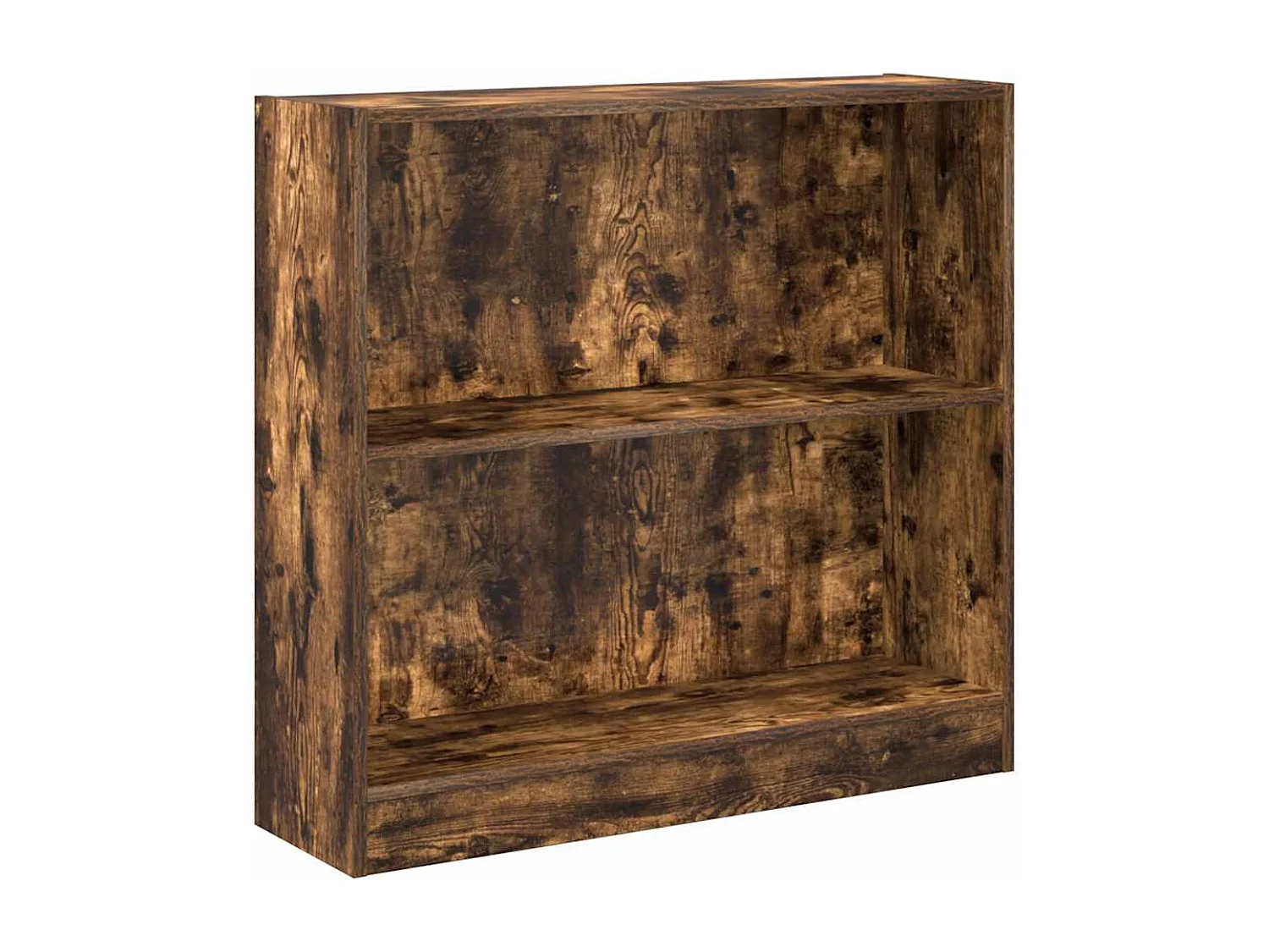 Libreria | Scaffale | Mobile di stoccaggio Rovere Fumo 80x24x76 cm in Legno Multistrato