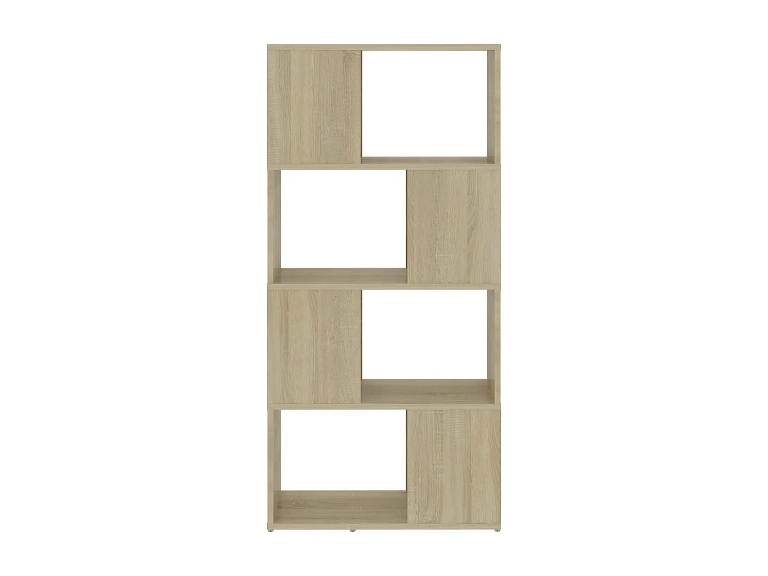 Bibliothèque | Etagère de rangement | Meuble de rangement Chêne Sonoma 60x24x124,5 cm