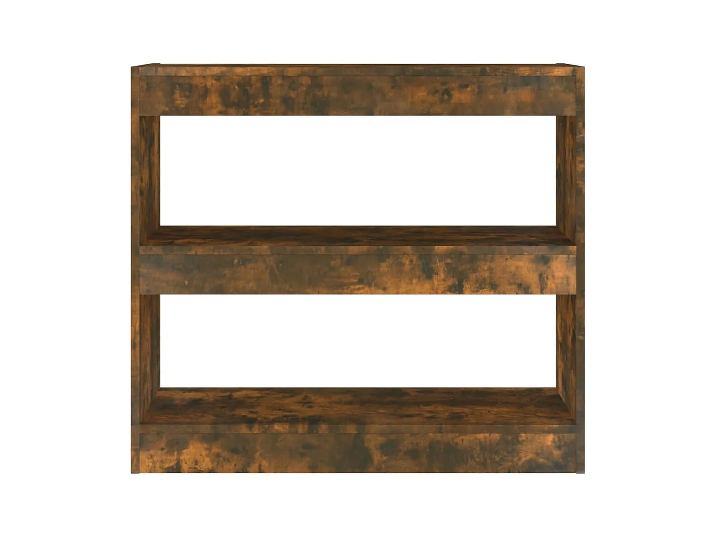 Bibliothèque | Etagère de rangement | Meuble de rangement chêne fumé 80x30x72 cm