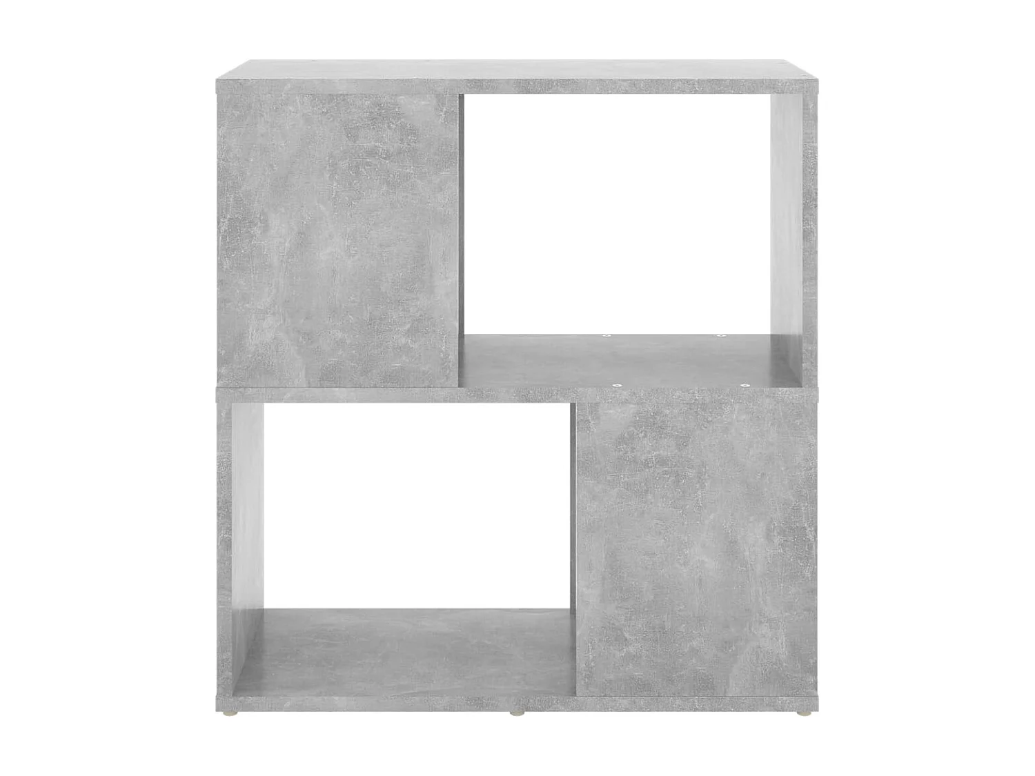 Libreria | Scaffale | Mobile di stoccaggio Grigio Cemento 60x24x63 cm in Truciolato