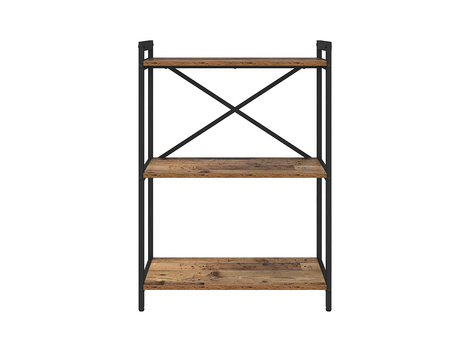 Bibliothèque | Etagère de rangement | Meuble de rangement Bois ancien 60 x 30 x 83 cm Bois d'ingénierie