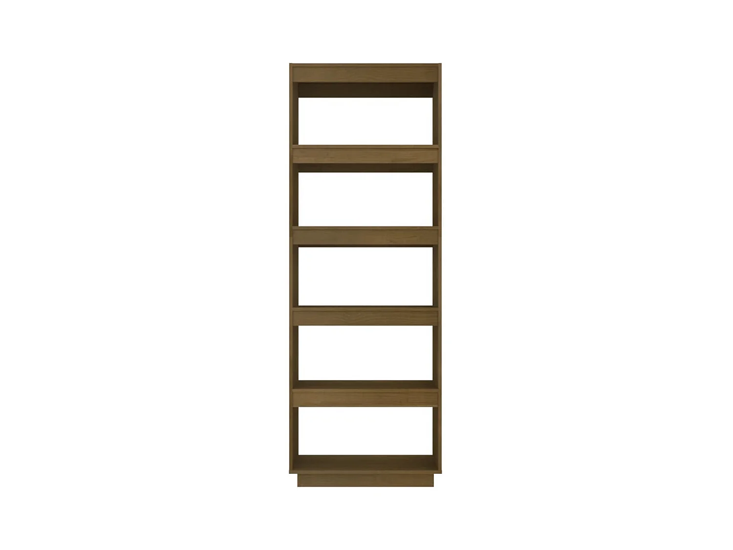 Bibliothèque | Etagère de rangement | Meuble de rangement Marron miel 60x35x167 cm Pin