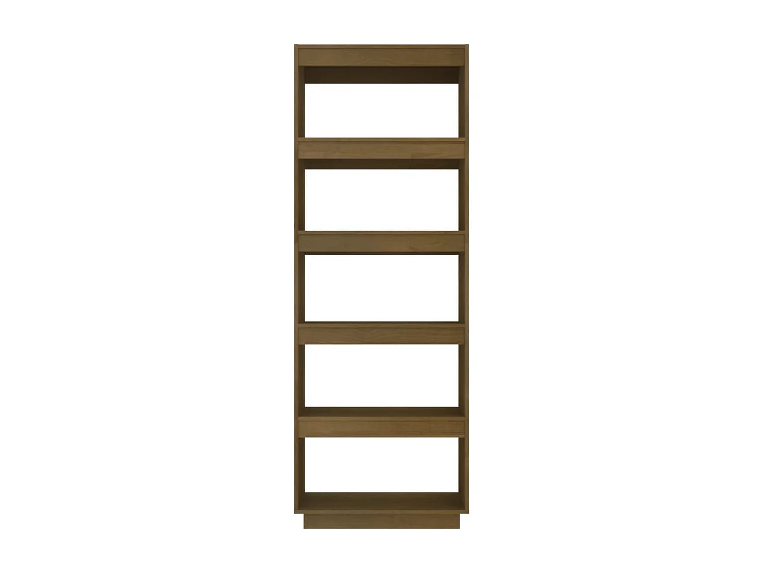 Libreria | Scaffale | Mobile di stoccaggio Divisorio Ambra 60x35x167 cm in Massello di Pino