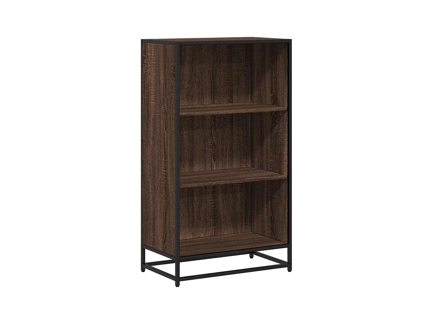 Bibliothèque | Etagère de rangement | Meuble de rangement chêne marron 60x35x107,5 cm bois d'ingénierie