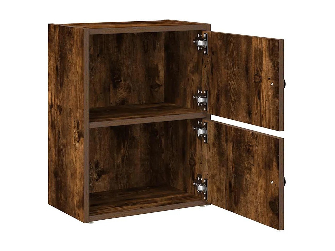 Libreria | Scaffale | Mobile di stoccaggio Rovere Fumo 40x24x52 cm in Legno Multistrato