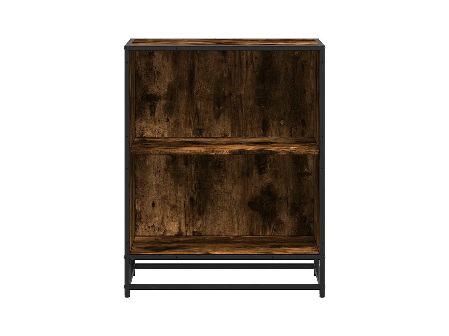 Bibliothèque | Etagère de rangement | Meuble de rangement chêne fumé 60x35x76 cm bois d'ingénierie