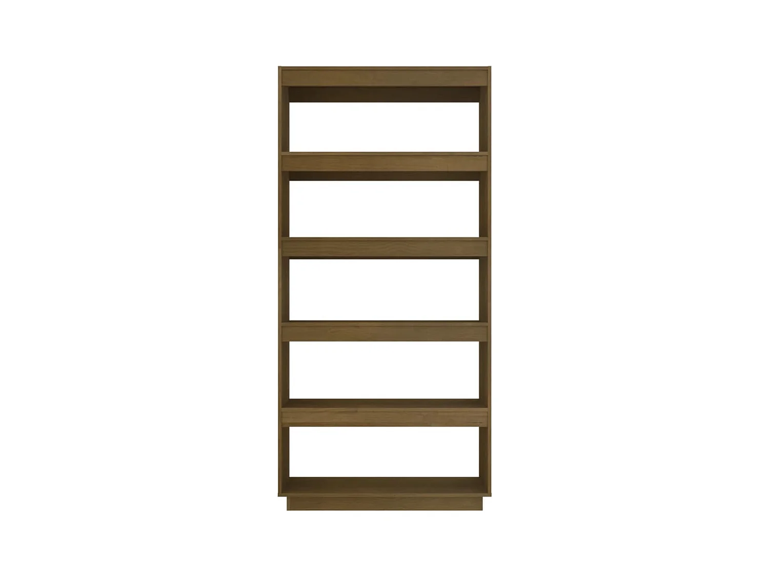 Bibliothèque | Etagère de rangement | Meuble de rangement Marron miel 80x35x167 cm Pin