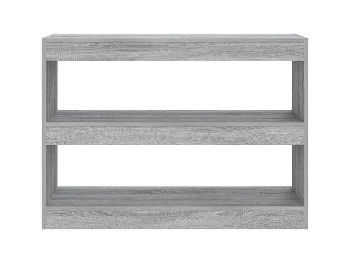Bibliothèque | Etagère de rangement | Meuble de rangement sonoma gris 100x30x72 cm