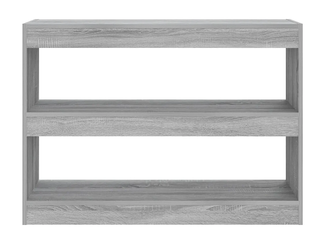 Bibliothèque | Etagère de rangement | Meuble de rangement sonoma gris 100x30x72 cm