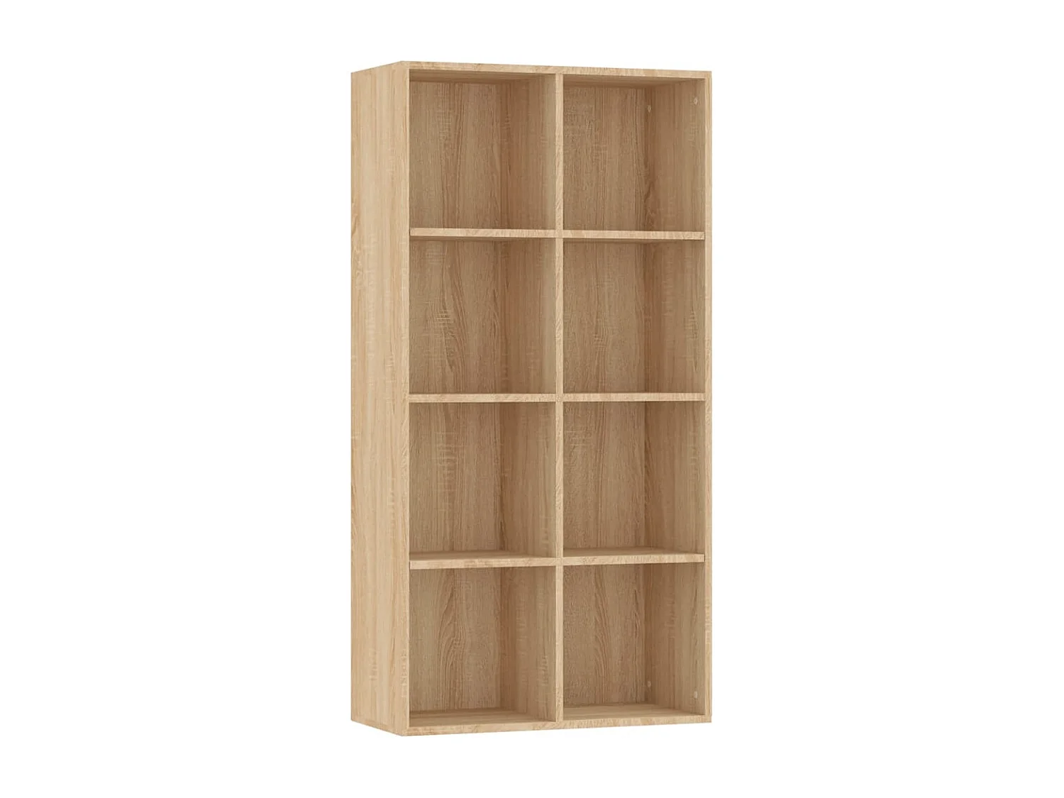 Libreria | Scaffale | Mobile di stoccaggio Credenza Rovere Sonoma 66x30x130 cm Legno Multistrato