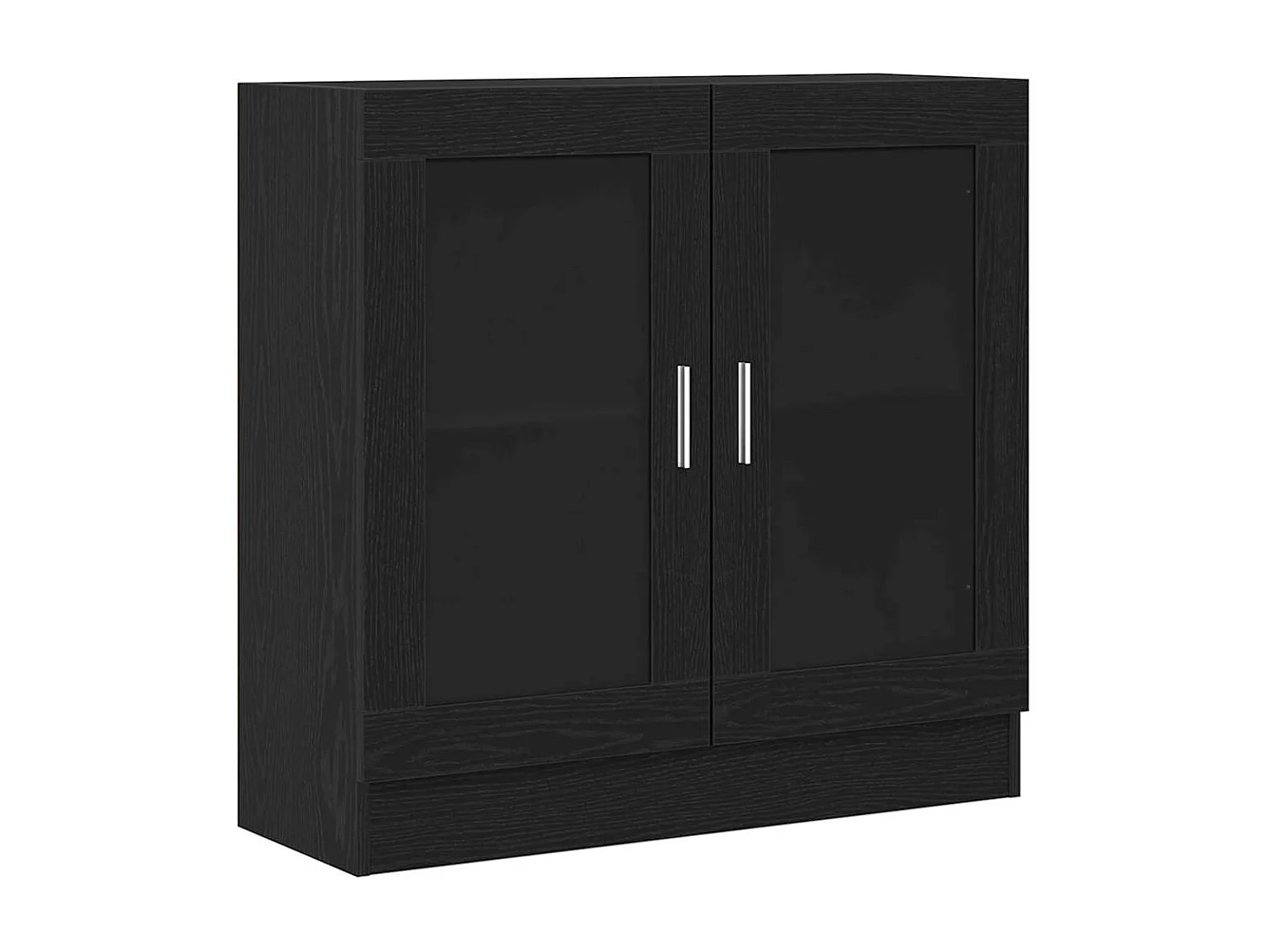Bibliothèque | Etagère de rangement | Meuble de rangement Chêne Noir 82,5x30,5x80 cm en bois d'ingénierie