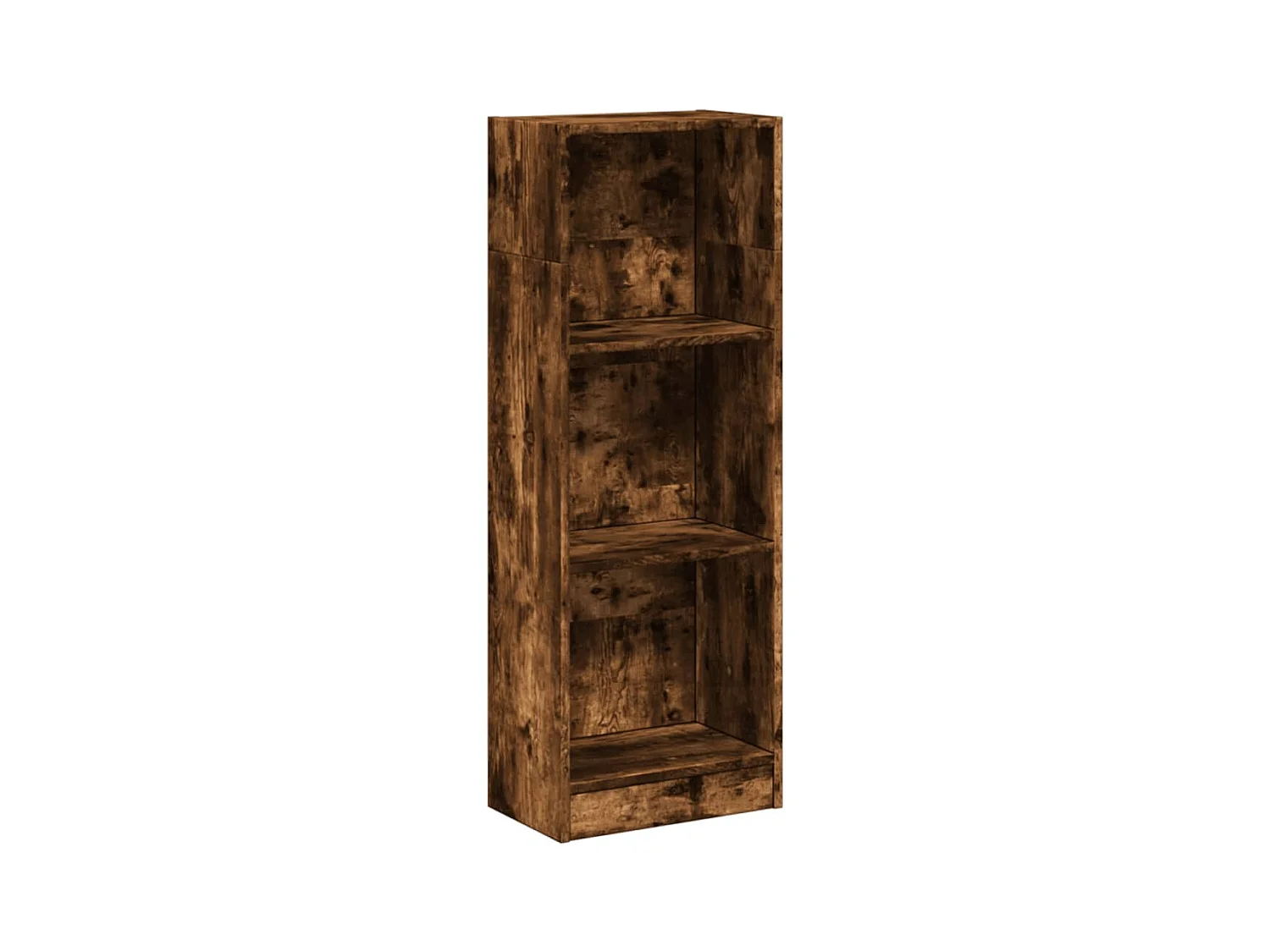 Bibliothèque | Etagère de rangement | Meuble de rangement chêne fumé 40x24x109 cm bois d'ingénierie