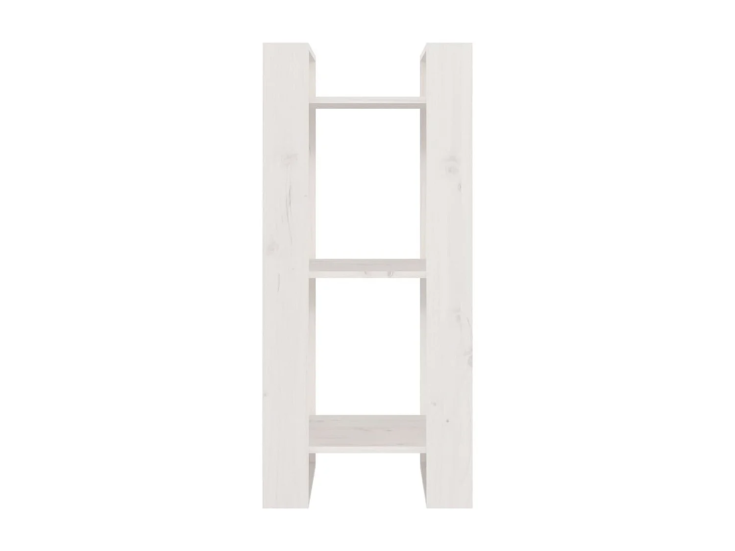 Bibliothèque | Etagère de rangement | Meuble de rangement Blanc 41x35x91 cm Pin solide