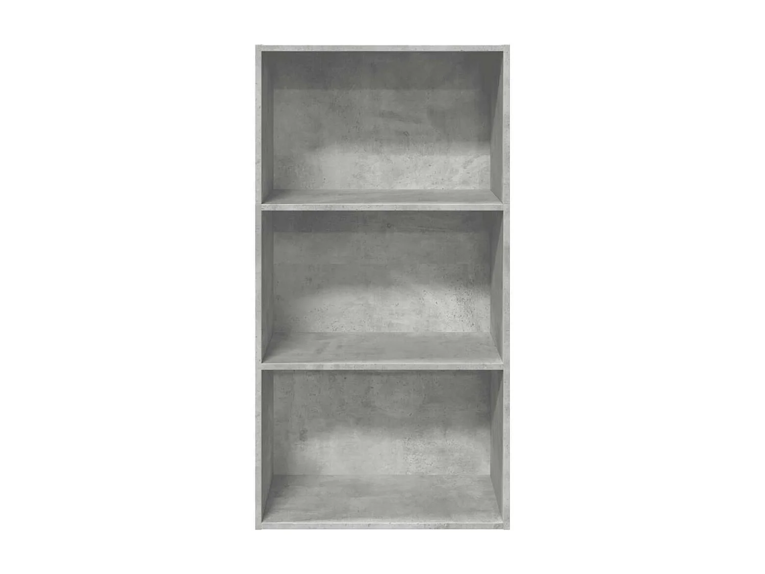 Bibliothèque | Etagère de rangement | Meuble de rangement gris béton 60x30x114 cm bois d'ingénierie