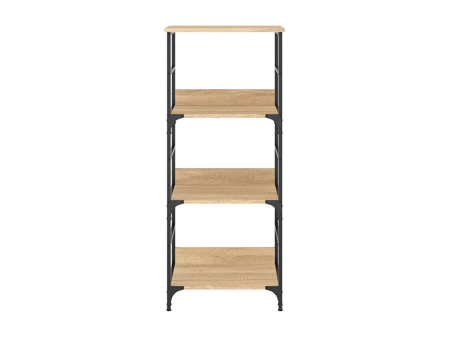 Libreria | Scaffale | Mobile di stoccaggio Rovere Sonoma 50x33x117,5 cm in Legno Multistrato