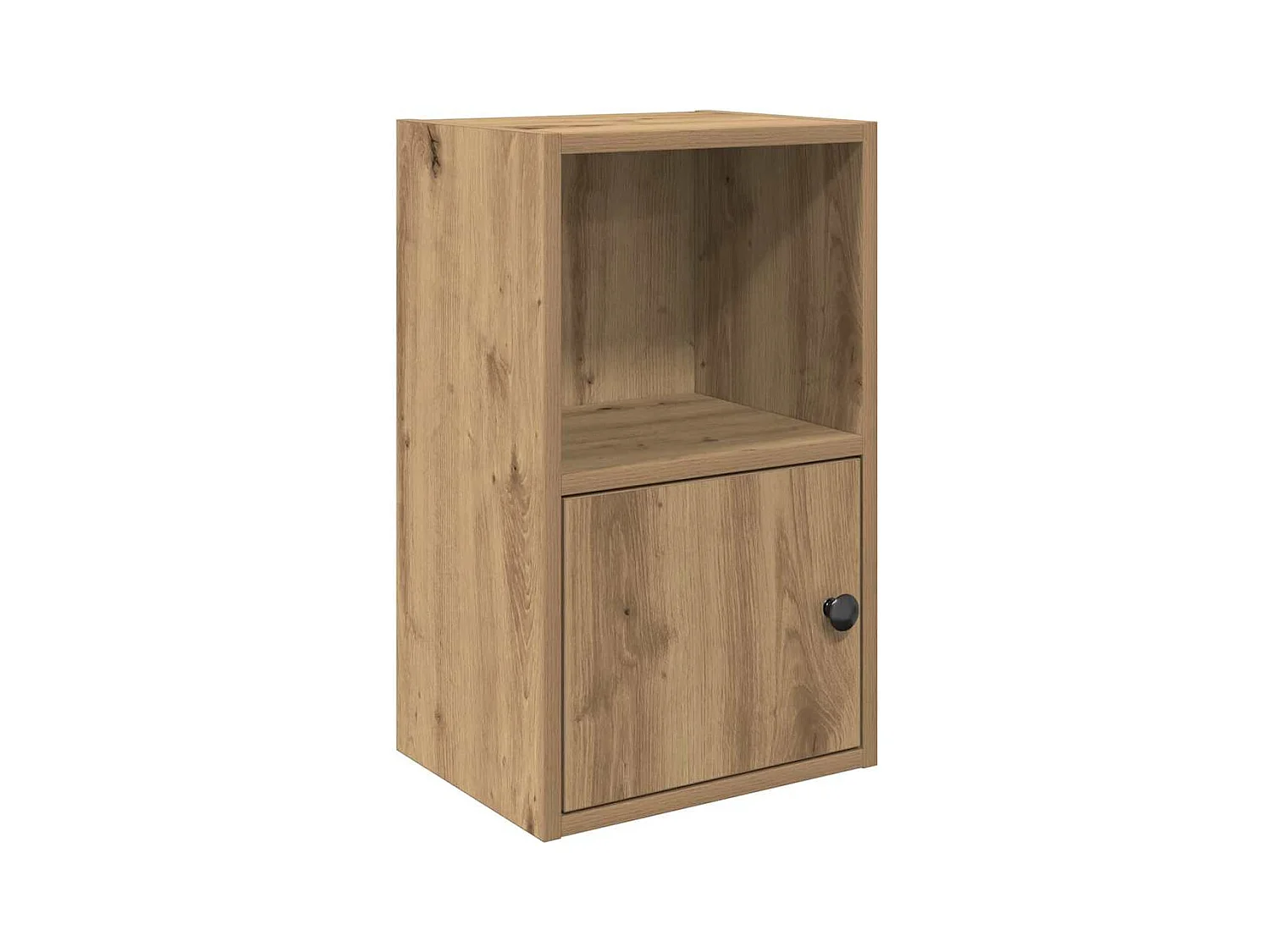 Bibliothèque | Etagère de rangement | Meuble de rangement chêne artisanal 31x24x52 cm bois d'ingénierie