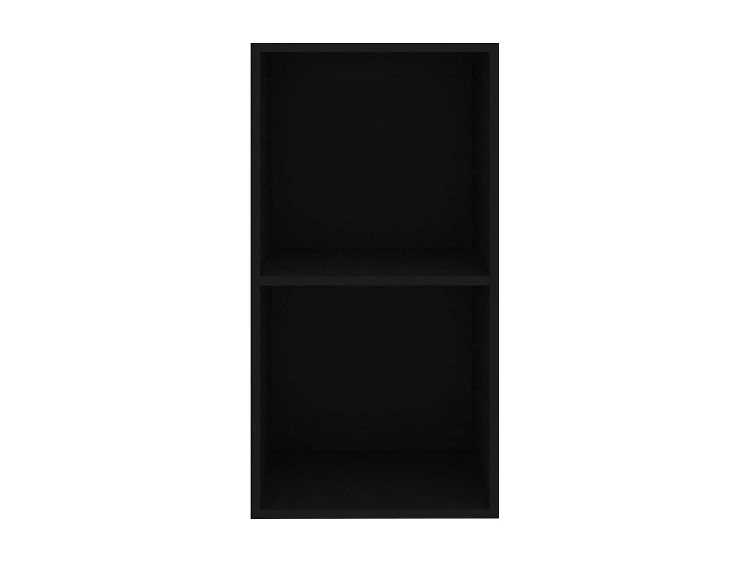 Libreria | Scaffale | Mobile di stoccaggio Nera 40x30x76,5 cm in Legno Multistrato