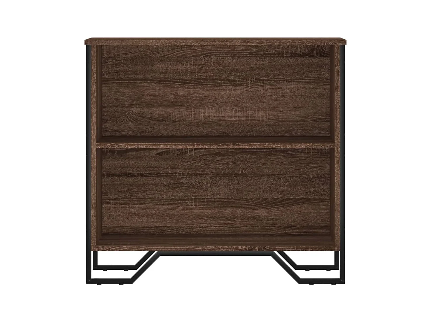 Bibliothèque | Etagère de rangement | Meuble de rangement chêne marron 80x31x74,5 cm bois d'ingénierie