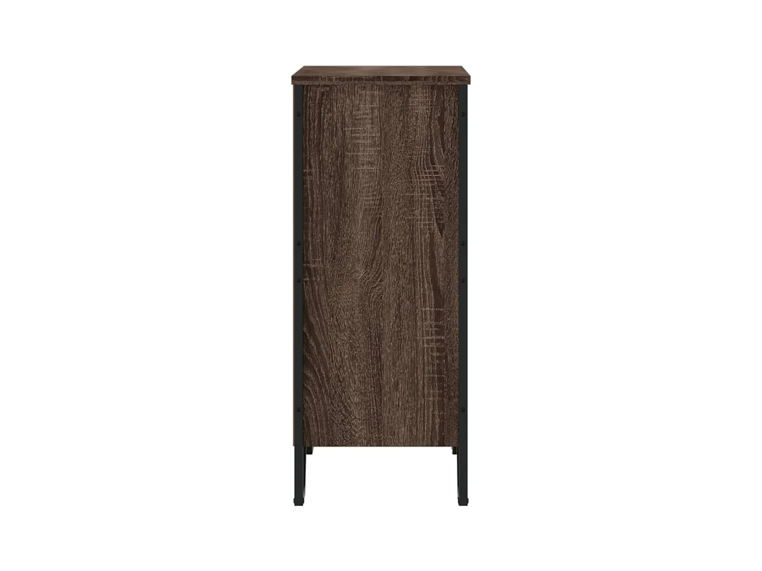 Bibliothèque | Etagère de rangement | Meuble de rangement chêne marron 80x31x74,5 cm bois d'ingénierie