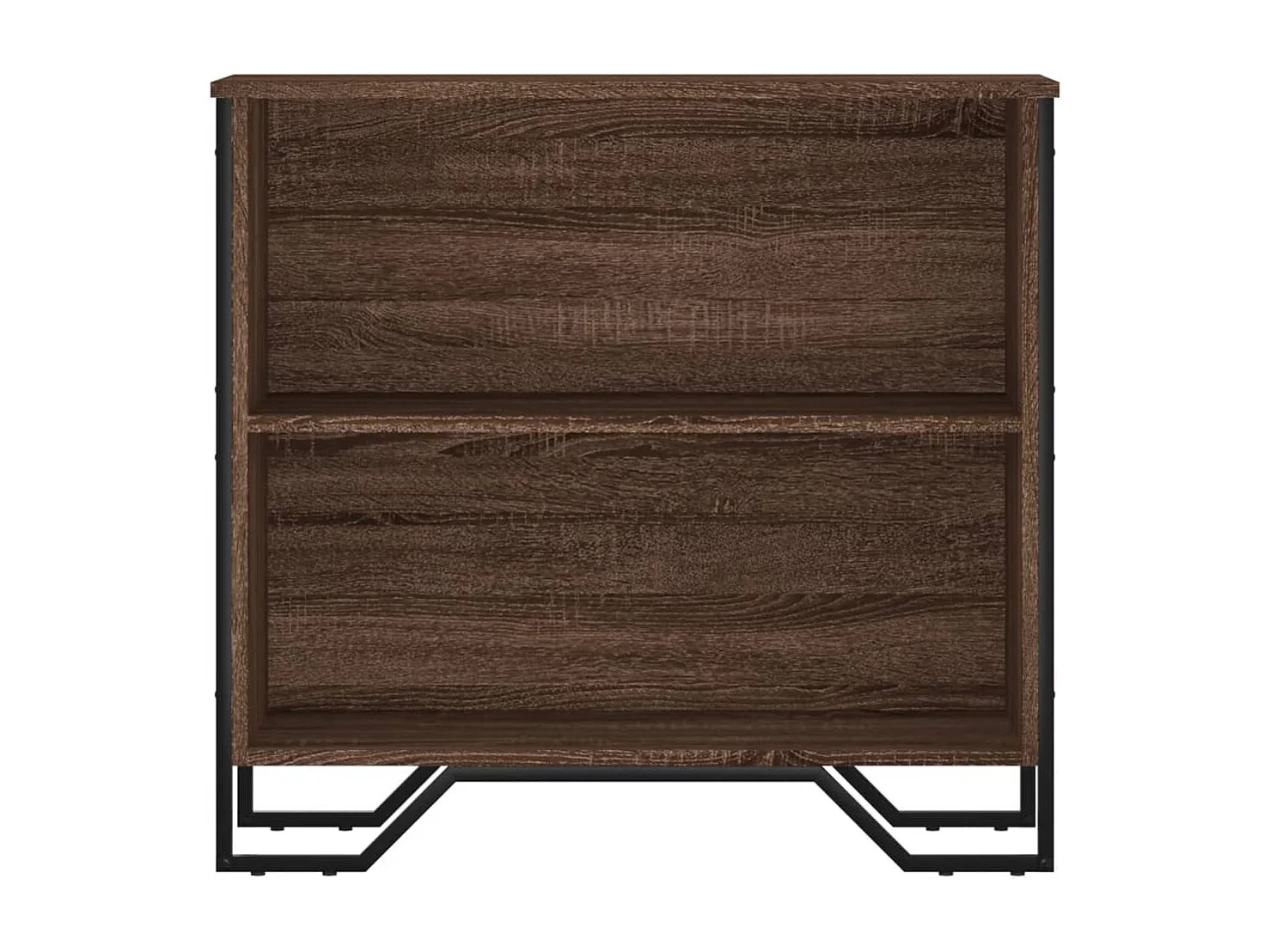 Libreria | Scaffale | Mobile di stoccaggio Rovere Marrone 80x31x74,5 cm in Legno Multistrato