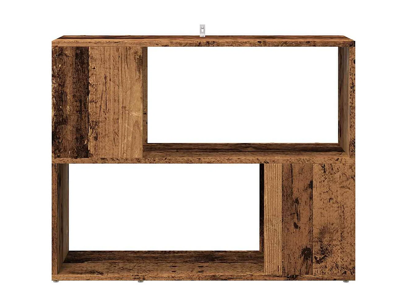 Libreria | Scaffale | Mobile di stoccaggio Divisorio Legno Antico 80x24x63 cm