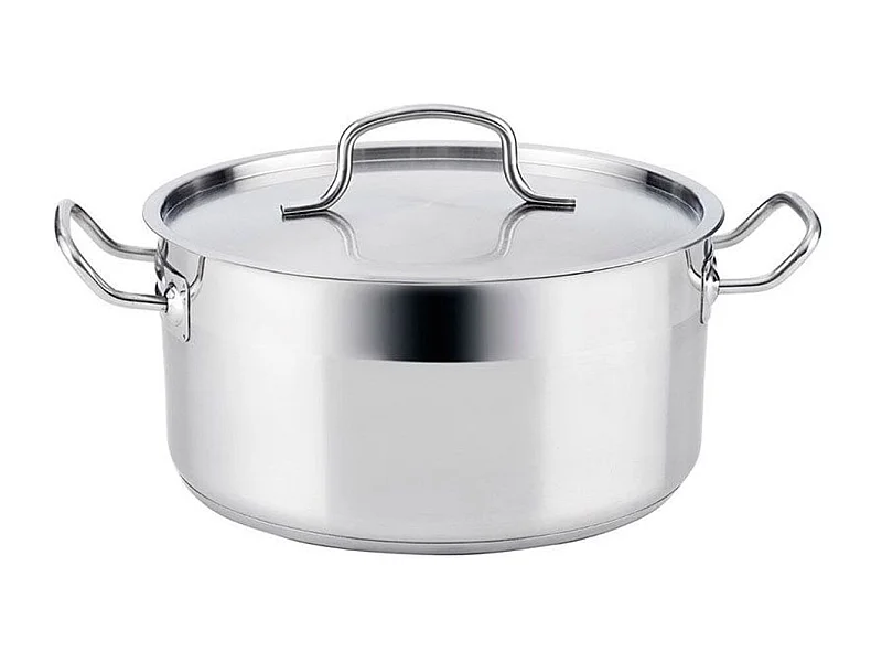 Cacerola Azzero Quid con tapa acero inoxidable Ø18x8,5 cm