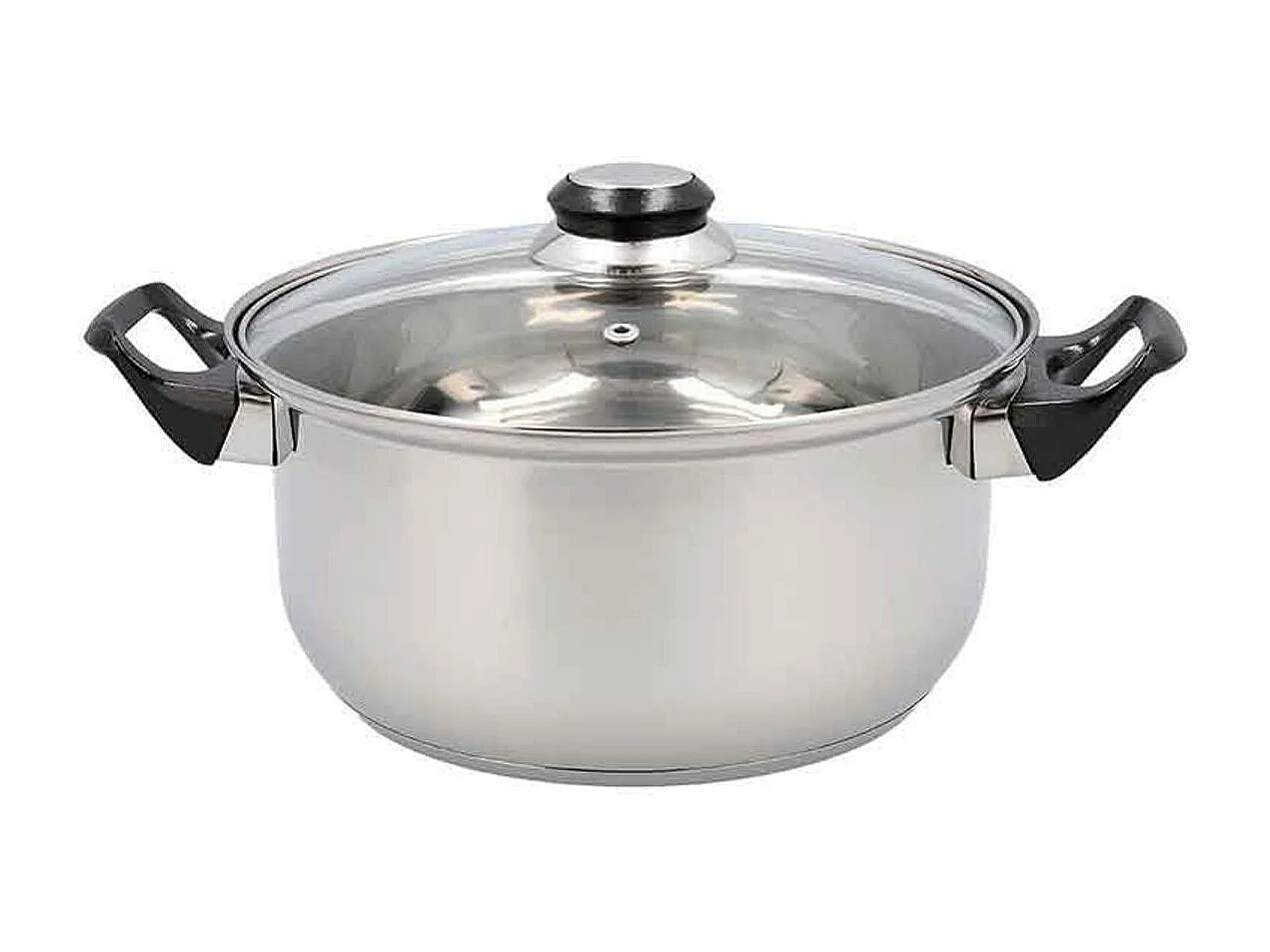 Cacerola Hábitat Quid con tapa acero inoxidable Ø22x10,5 cm