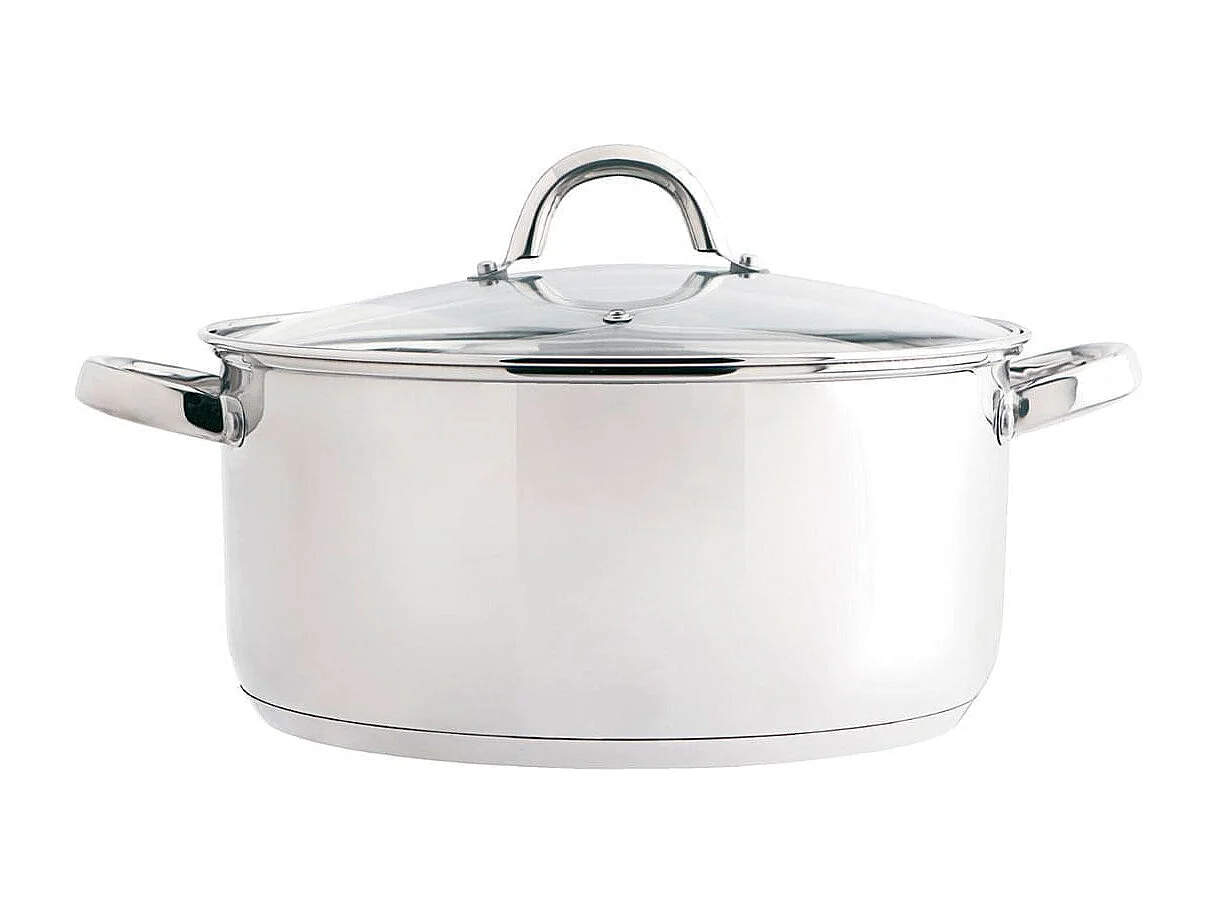 Cacerola Ottawa Quid con tapa acero inox Ø30 cm