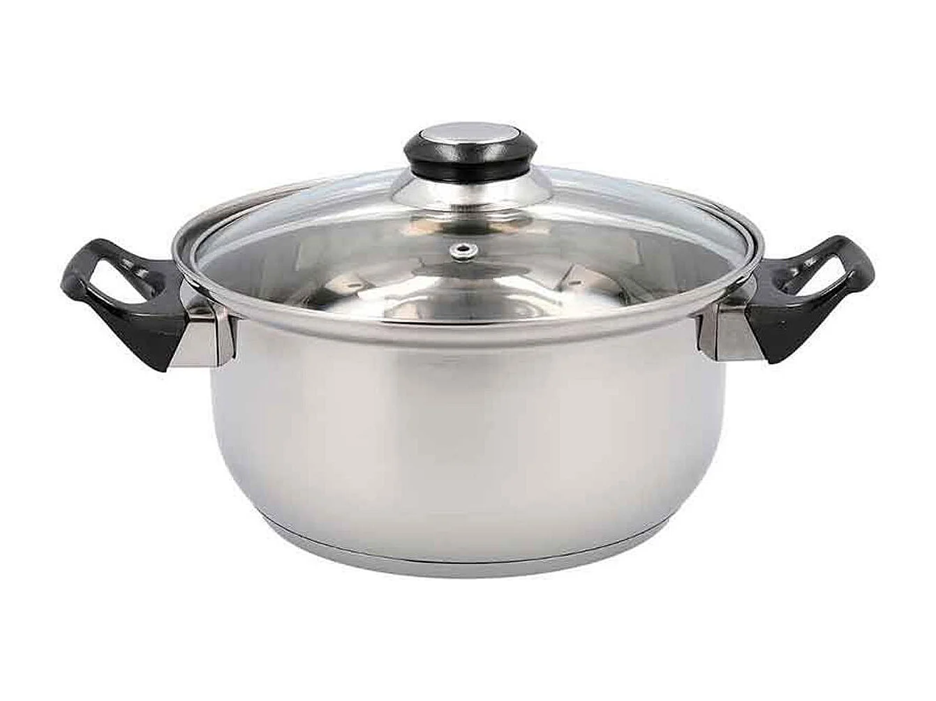 Cacerola Hábitat Quid con tapa acero inoxidable Ø20x9,5 cm