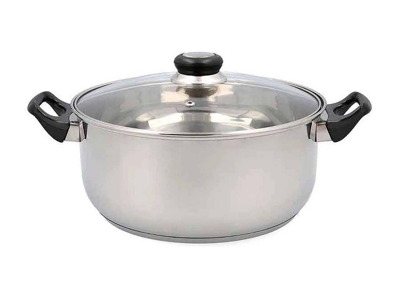 Cacerola Hábitat Quid con tapa acero inoxidable Ø30x14,5 cm