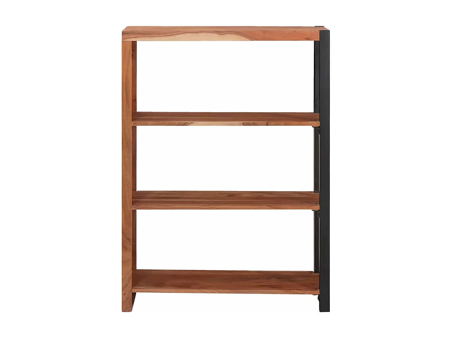 Libreria | Scaffale | Mobile di stoccaggio Marrone, Nero 80 x 30 x 110 cm