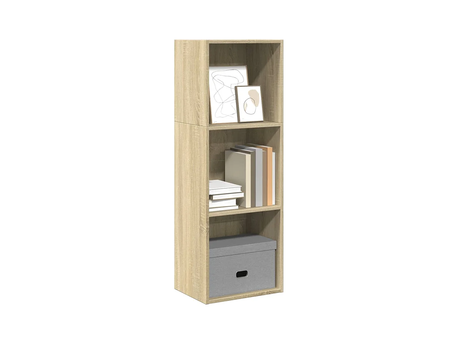 Bibliothèque | Etagère de rangement | Meuble de rangement chêne sonoma 40x30x114 cm bois d'ingénierie