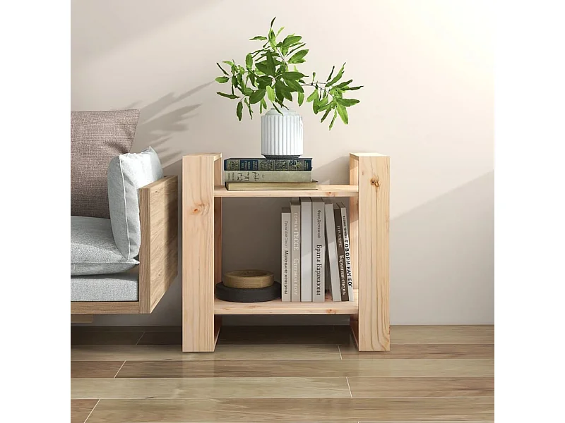 Bibliothèque | Etagère de rangement | Meuble de rangement 60x35x57 cm Pin massif