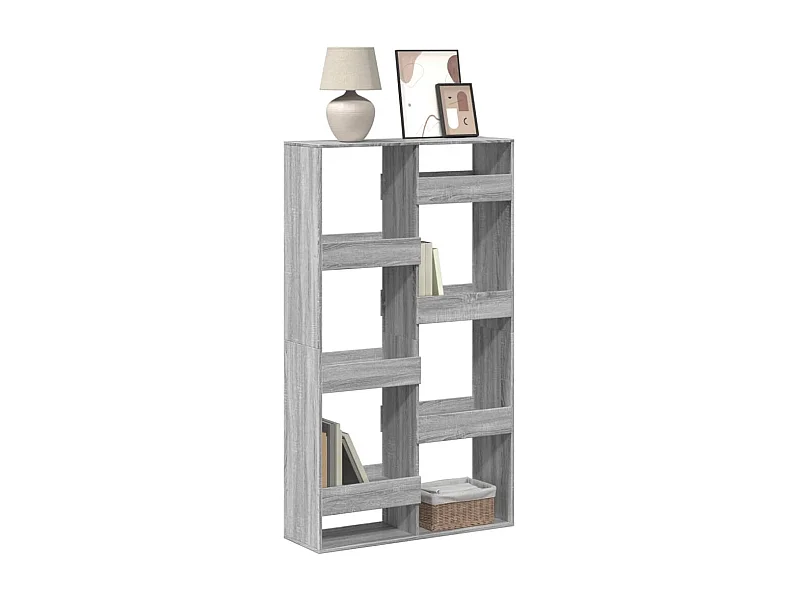 Bibliothèque | Etagère de rangement | Meuble de rangement sonoma gris 100x33x175 cm bois d'ingénierie
