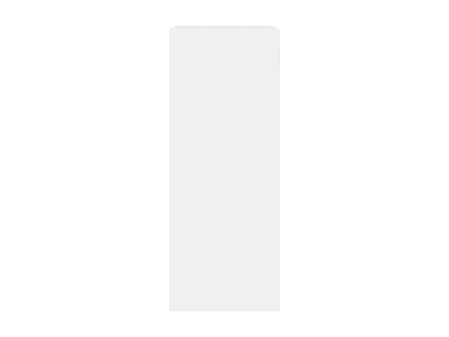 Bibliothèque | Etagère de rangement | Meuble de rangement blanc 60x30x76,5 cm bois d'ingénierie